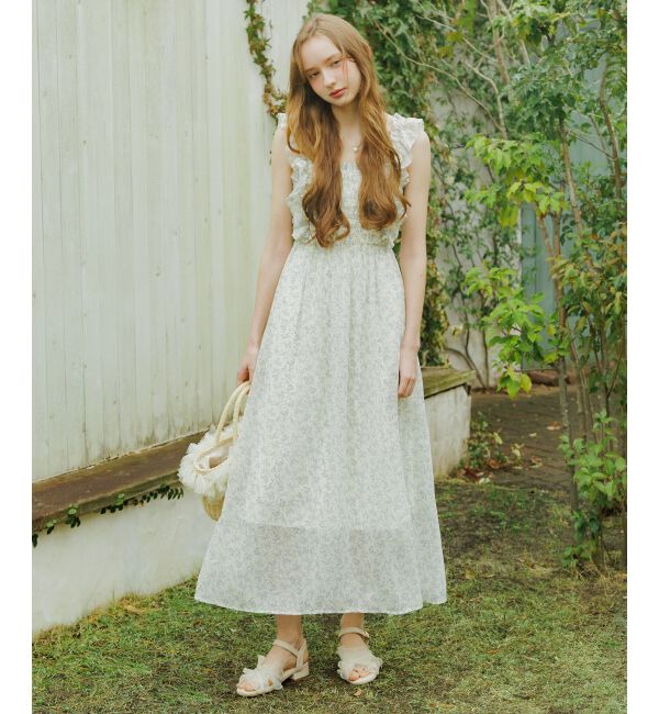  「シアーフリルサンダル」|サンダル|