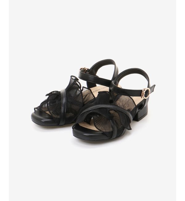  「シアーフリルサンダル」|サンダル|
