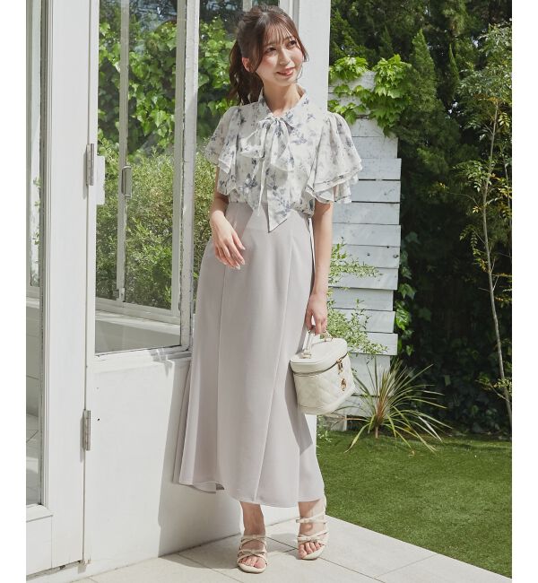  「2wayフリルスリーブブラウス」|シャツ・ブラウス|