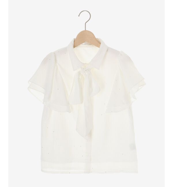  「2wayフリルスリーブブラウス」|シャツ・ブラウス|
