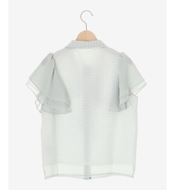  「2wayフリルスリーブブラウス」|シャツ・ブラウス|