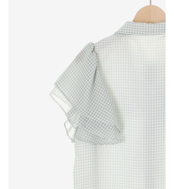  「2wayフリルスリーブブラウス」|シャツ・ブラウス|