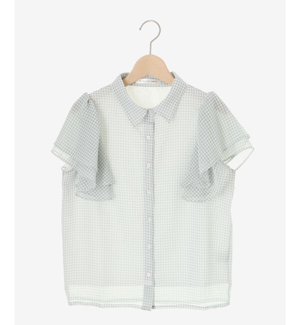  「2wayフリルスリーブブラウス」|シャツ・ブラウス|