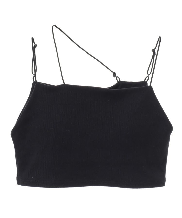 earth music&ecology「アシメショルダーショートキャミソール」|インナー|