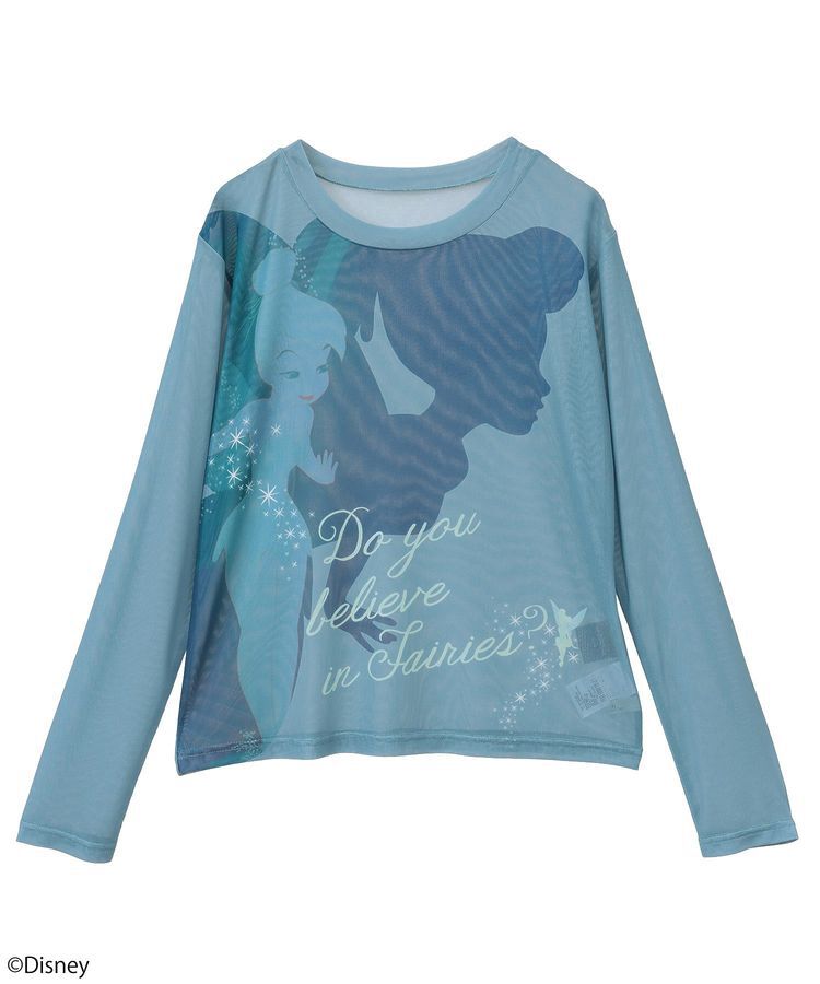 earth music&ecology「Tinker Bell/グラフィックシアープルオーバー」|Tシャツ・カットソー|