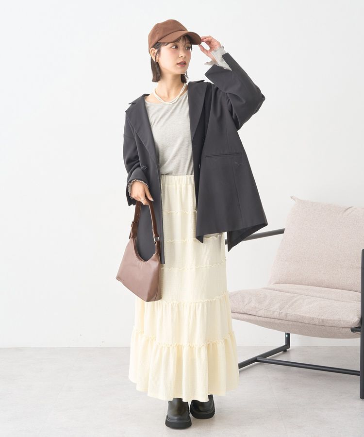 earth music&ecology「BIGジャケット」|テーラードジャケット|