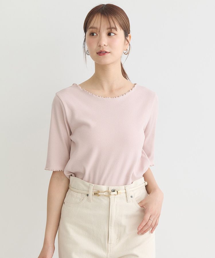 earth music&ecology「リブメロープルオーバー」|Tシャツ・カットソー|