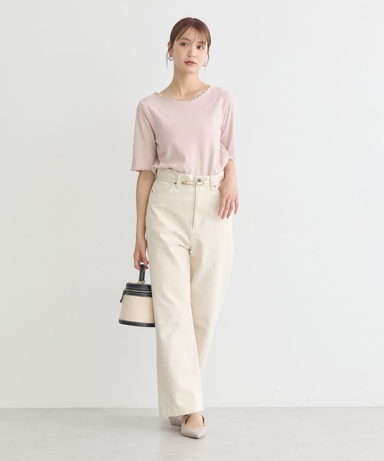 earth music&ecology「リブメロープルオーバー」|Tシャツ・カットソー|