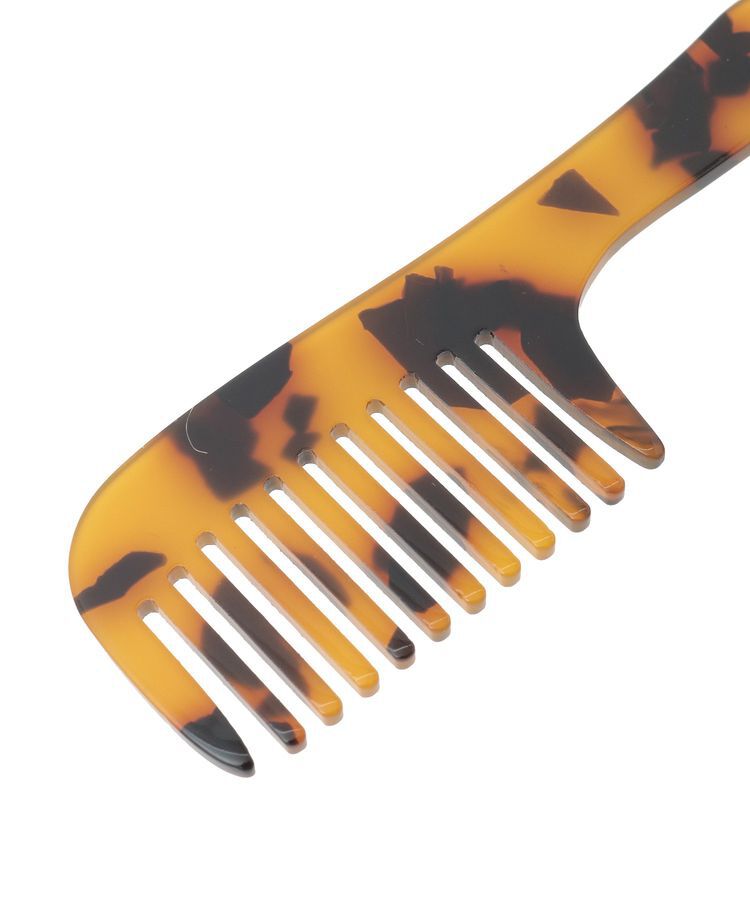 earth music&ecology「ファーポンポン+べっ甲柄ミラー付きチャーム」|その他|