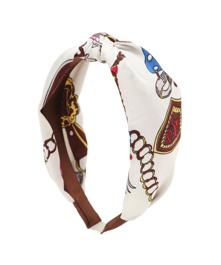 earth music&ecology「スカーフ柄カチューシャ」|その他|