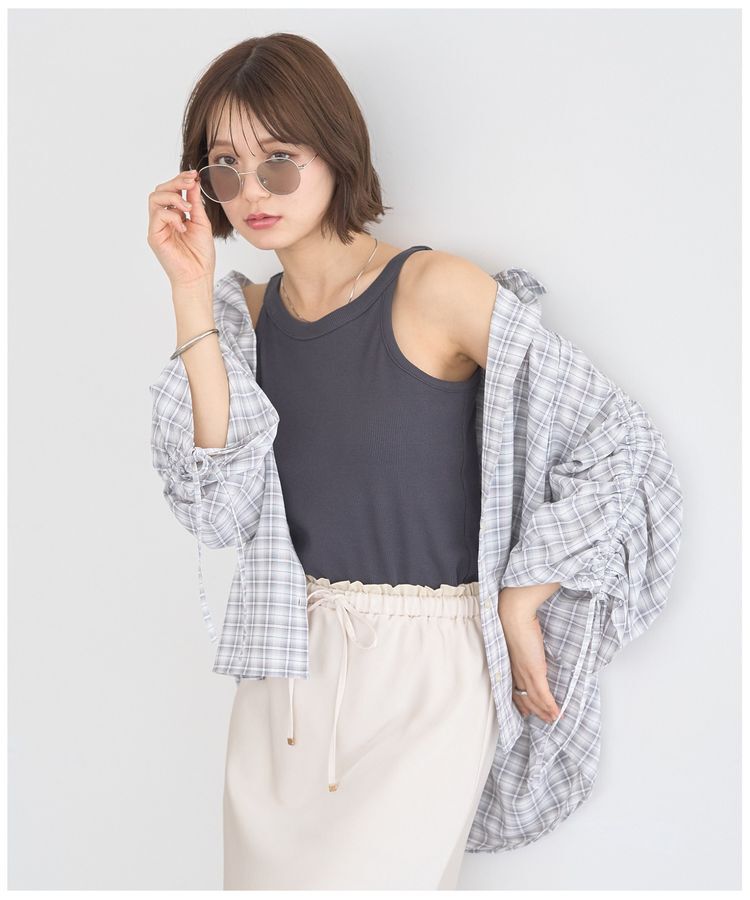 earth music&ecology「アメスリテレコタンクトップ」|インナー|