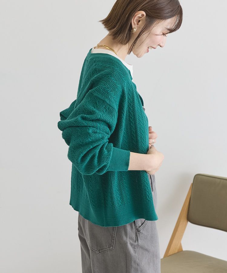 AMERICAN HOLIC「【BEVERLY HILLS POLO CLUB】ニットカーディガン」|カーディガン|