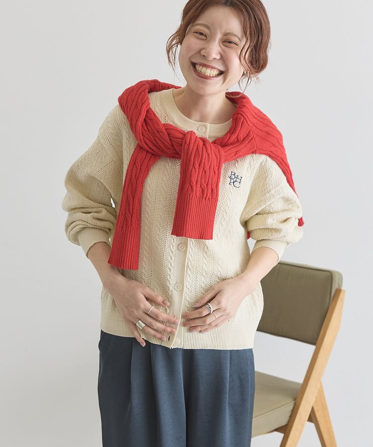 AMERICAN HOLIC「【BEVERLY HILLS POLO CLUB】ニットカーディガン」|カーディガン|