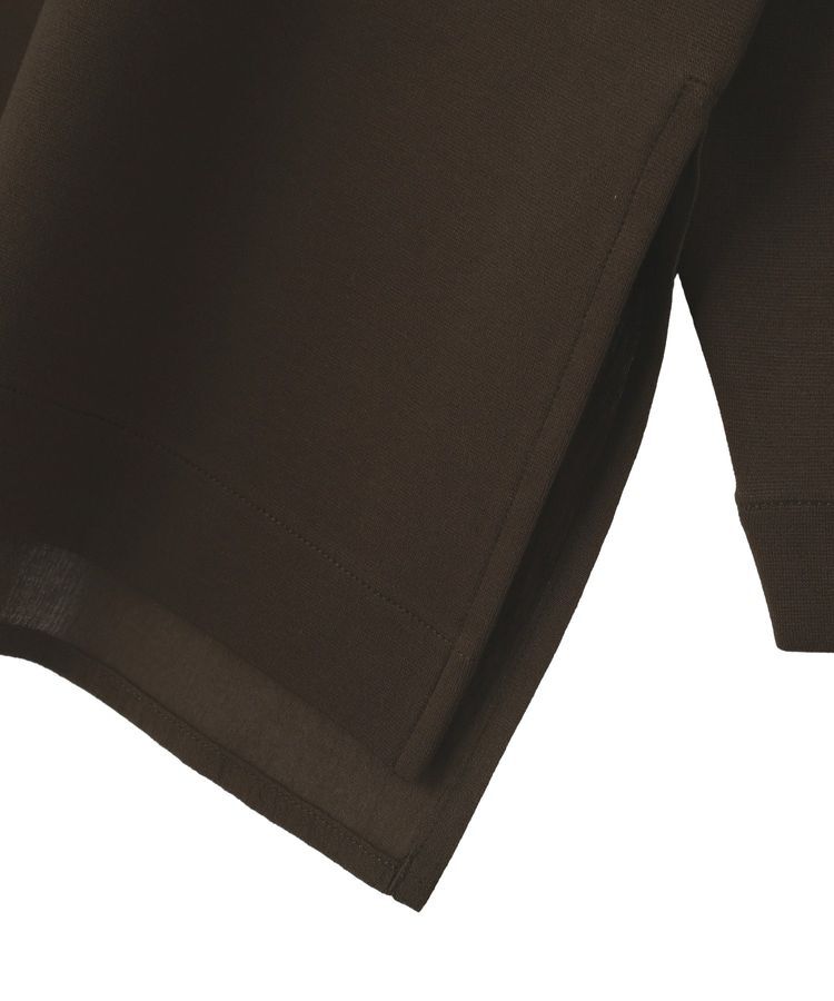 AMERICAN HOLIC「Vネック裾異素材ポンチプルオーバー」|スウェット・ジャージ|