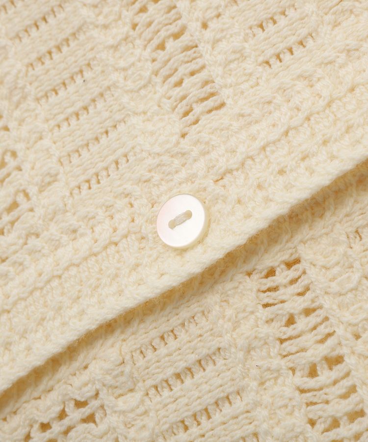 AMERICAN HOLIC「クロシェニットカーディガン」|カーディガン|