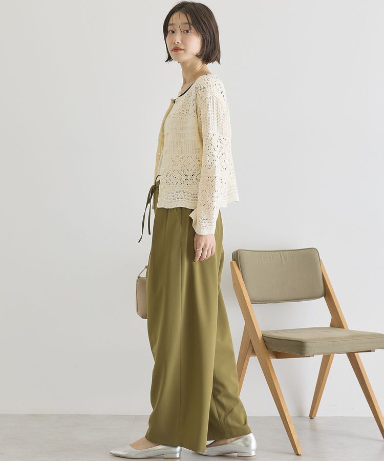 AMERICAN HOLIC「クロシェニットカーディガン」|カーディガン|