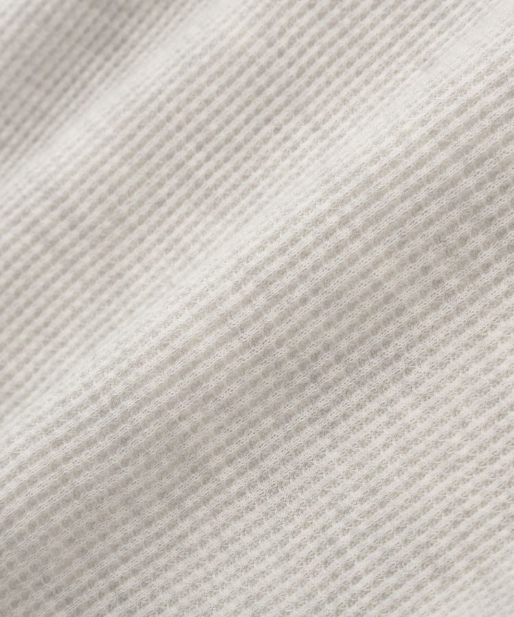 AMERICAN HOLIC「【選べる丈】ヘンリーネックワッフルメロープルオーバー」|Tシャツ・カットソー|