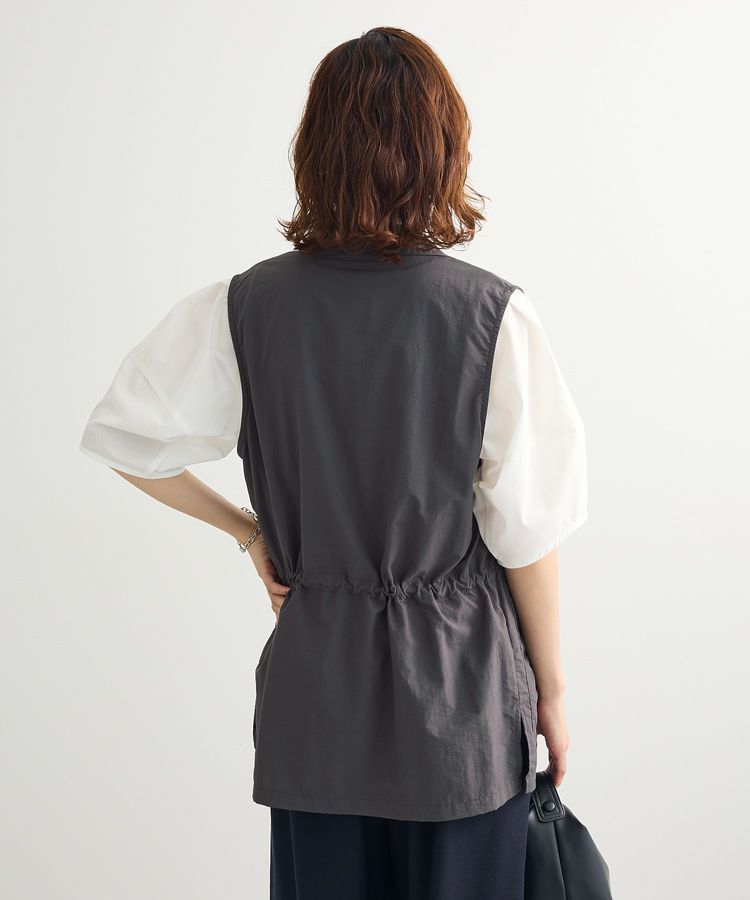 Green Parks「ウエストドロストナイロンベスト」|ベスト・ジレ|