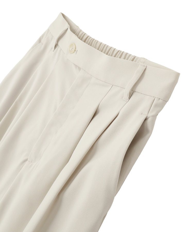 Green Parks「イージーケアタック入りスカート」|タイト|