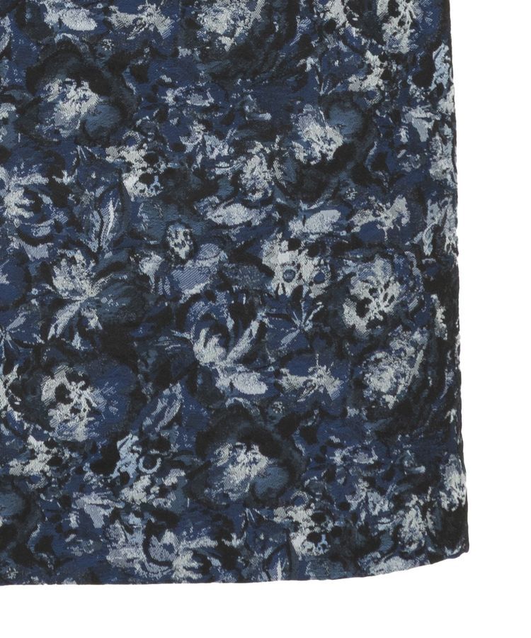 YECCA VECCA「ジャガードナロースカート」|フレア|