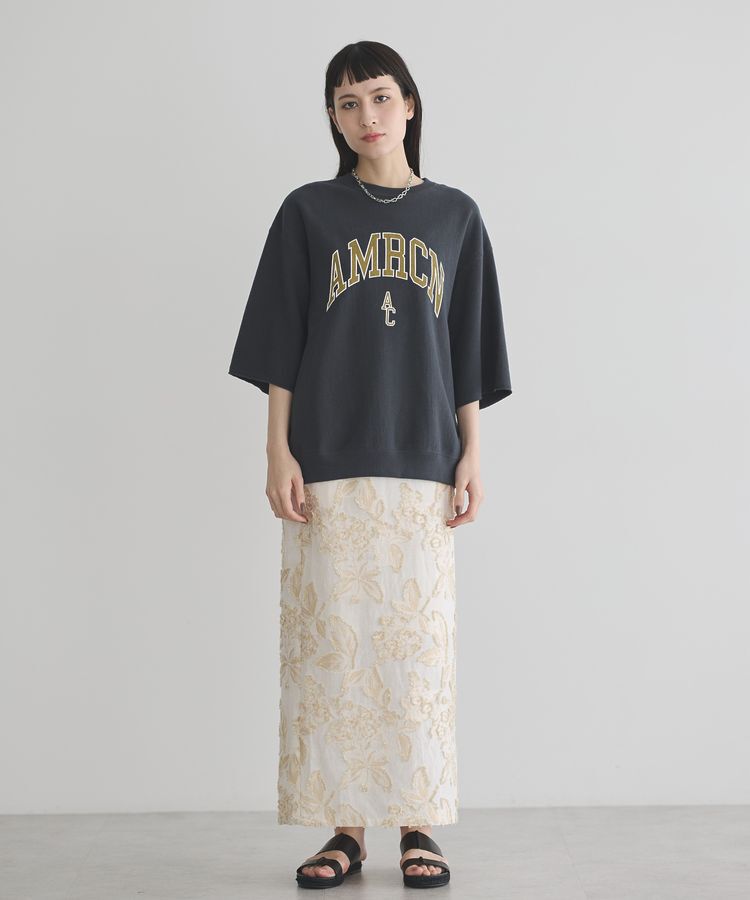 GARAGE OF GOOD CLOTHING「カットジャガード柄タイトスカートA」|タイト|