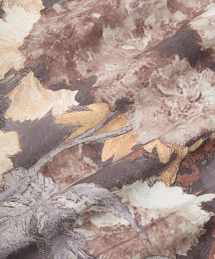 GARAGE OF GOOD CLOTHING「【日本製】ダークフラワープリントドロストワイドパンツ」|その他|