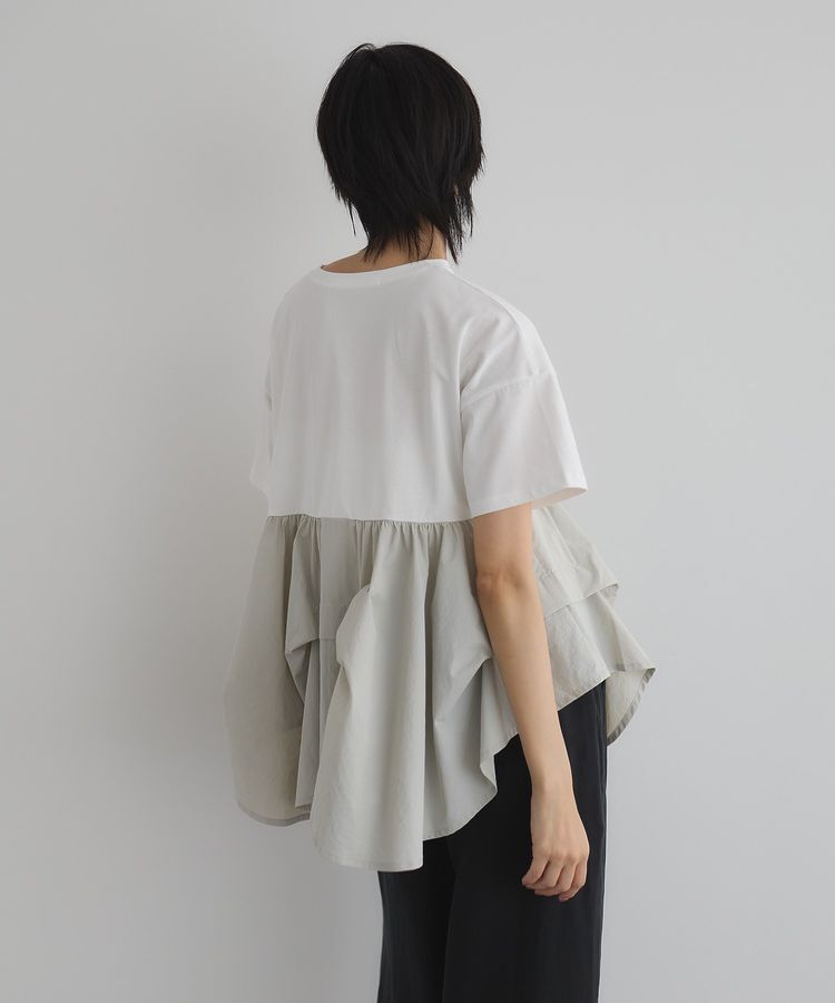 GARAGE OF GOOD CLOTHING「異素材MIXタックプルオーバー２」|Tシャツ・カットソー|