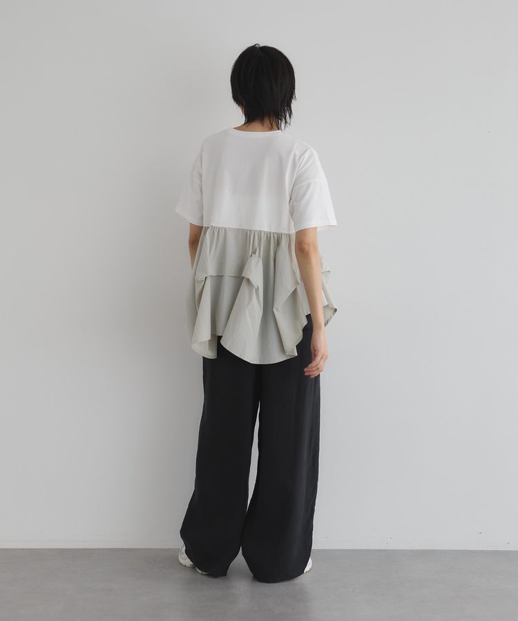 GARAGE OF GOOD CLOTHING「異素材MIXタックプルオーバー２」|Tシャツ・カットソー|