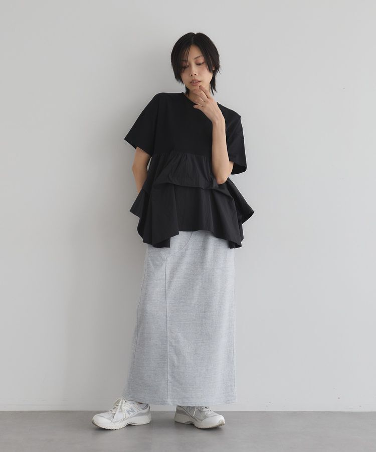 GARAGE OF GOOD CLOTHING「異素材MIXタックプルオーバー２」|Tシャツ・カットソー|