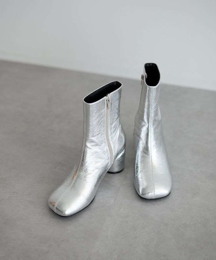 GARAGE OF GOOD CLOTHING「オブリークトゥヒールブーツ」|ショートブーツ|