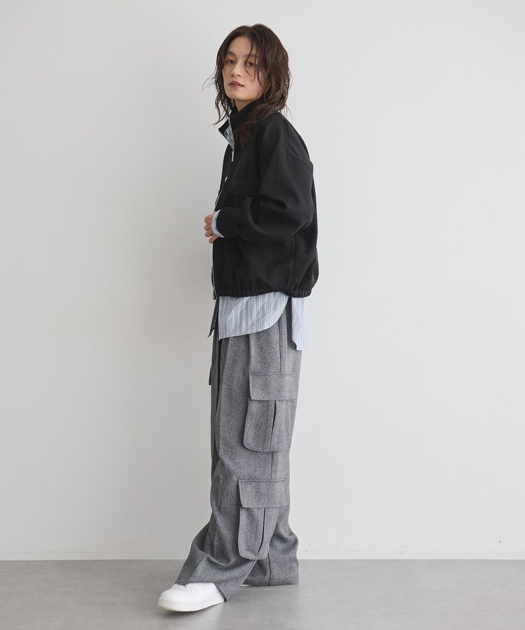 GARAGE OF GOOD CLOTHING「総針ニットWzipブルゾン」|ブルゾン・スタジャン|