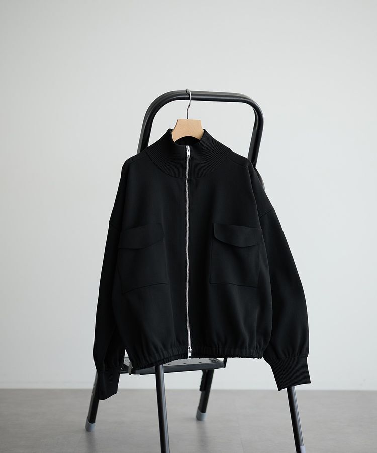 GARAGE OF GOOD CLOTHING「総針ニットWzipブルゾン」|ブルゾン・スタジャン|