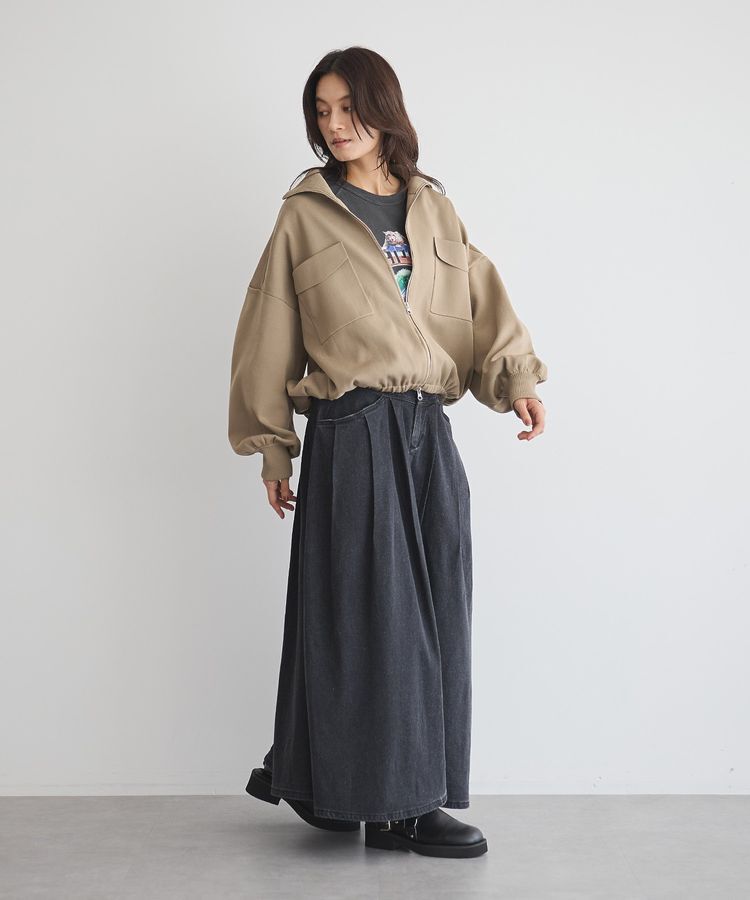 GARAGE OF GOOD CLOTHING「総針ニットWzipブルゾン」|ブルゾン・スタジャン|