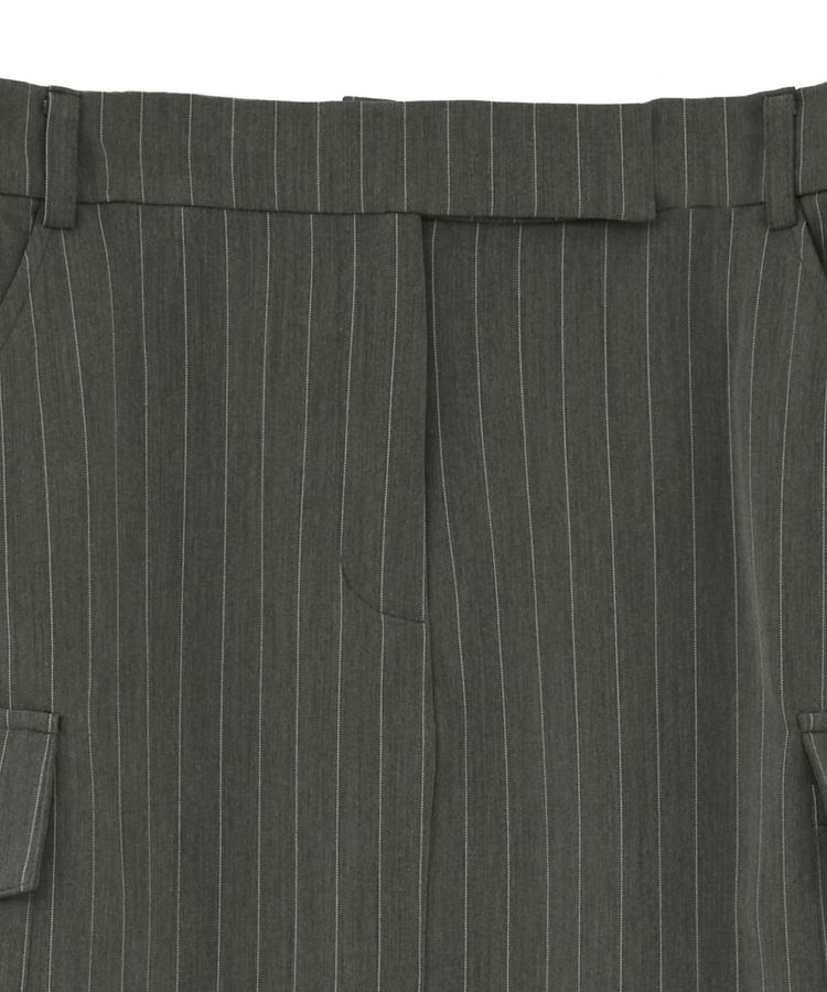 GARAGE OF GOOD CLOTHING「ストライプIラインカーゴスカート」|タイト|