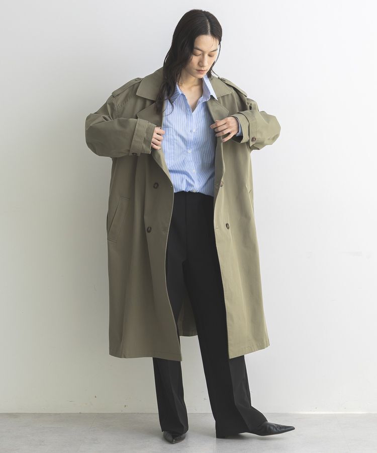 GARAGE OF GOOD CLOTHING「ロングトレンチコート」|トレンチコート|
