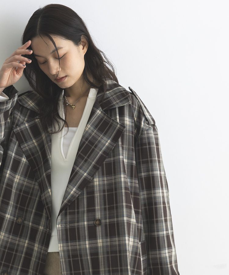 GARAGE OF GOOD CLOTHING「ロングトレンチコート」|トレンチコート|