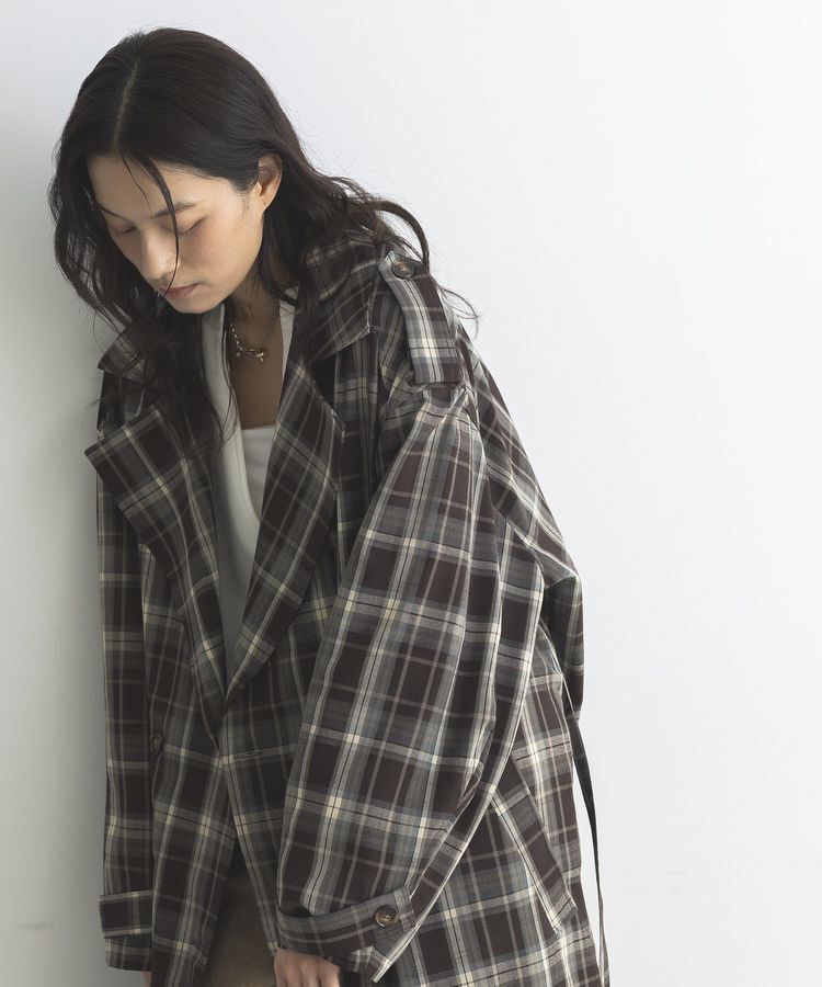 GARAGE OF GOOD CLOTHING「ロングトレンチコート」|トレンチコート|
