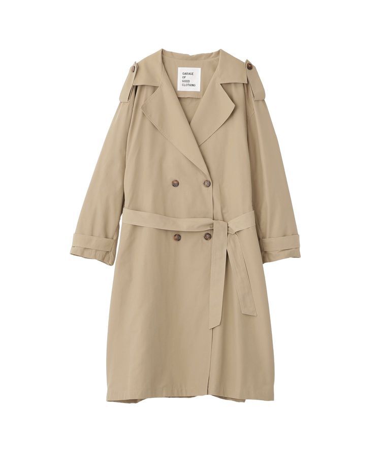 GARAGE OF GOOD CLOTHING「ロングトレンチコート」|トレンチコート|