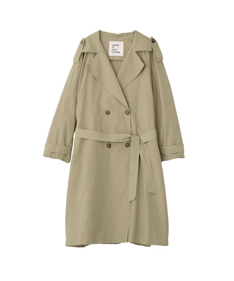 GARAGE OF GOOD CLOTHING「ロングトレンチコート」|トレンチコート|
