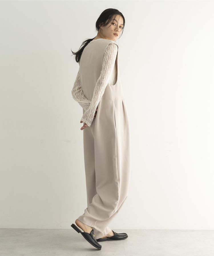 GARAGE OF GOOD CLOTHING「Vネックバレルオールインワン」|オールインワン|