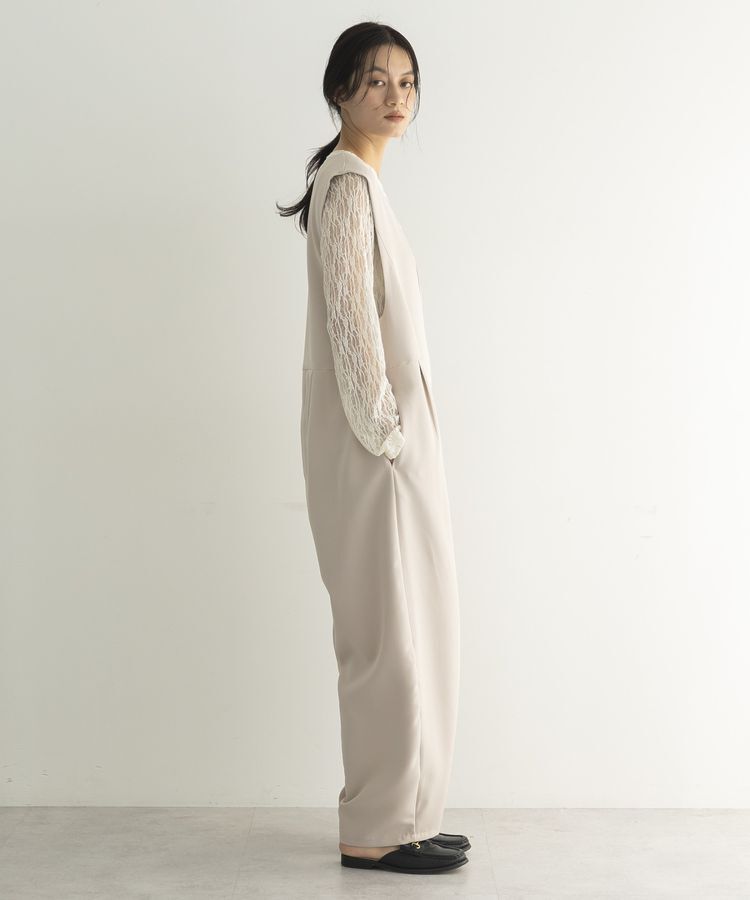 GARAGE OF GOOD CLOTHING「Vネックバレルオールインワン」|オールインワン|