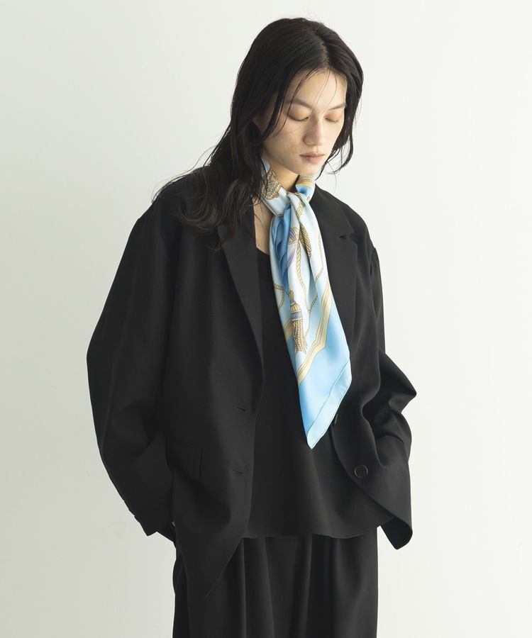 GARAGE OF GOOD CLOTHING「大判 チェーン柄スカーフ」|バンダナ・スカーフ|