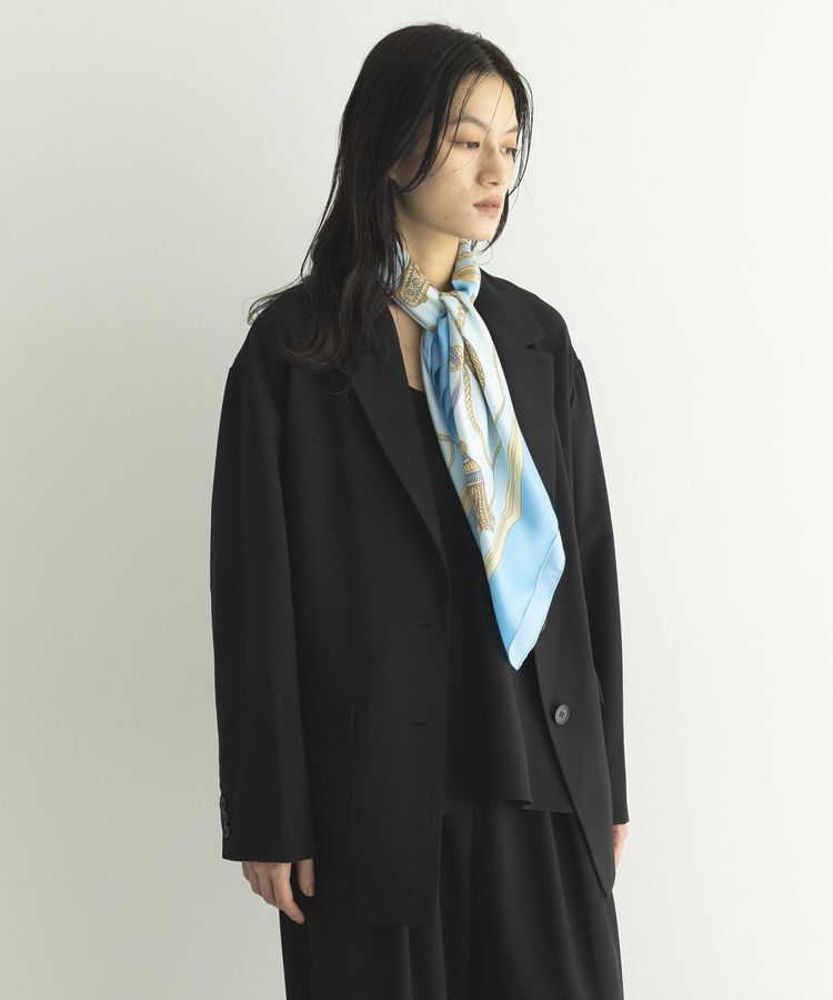 GARAGE OF GOOD CLOTHING「【日本製】無地オーバーサイズシングル前ジャケット」|テーラードジャケット|