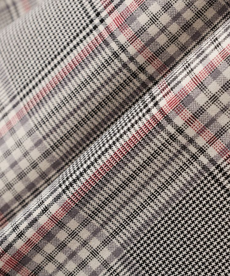 GARAGE OF GOOD CLOTHING「【日本製】チェックオーバーサイズシングル前ジャケット」|テーラードジャケット|