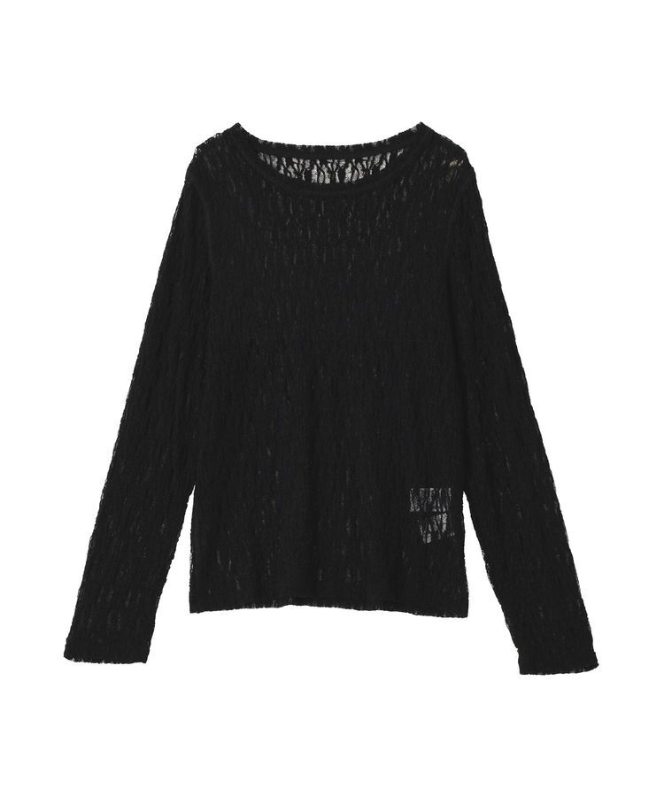 GARAGE OF GOOD CLOTHING「ストレッチレースクルーネックプルオーバー」|Tシャツ・カットソー|