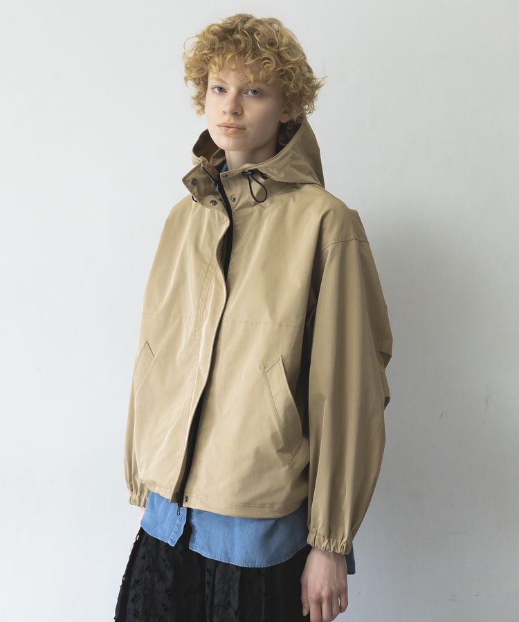 GARAGE OF GOOD CLOTHING「ボリューム袖マウンテンパーカー」|ブルゾン・スタジャン|Beige