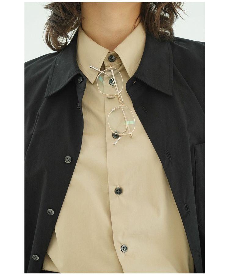 GARAGE OF GOOD CLOTHING「【CLANE】TWO TONE LAYERED SHIRTS」|シャツ・ブラウス|