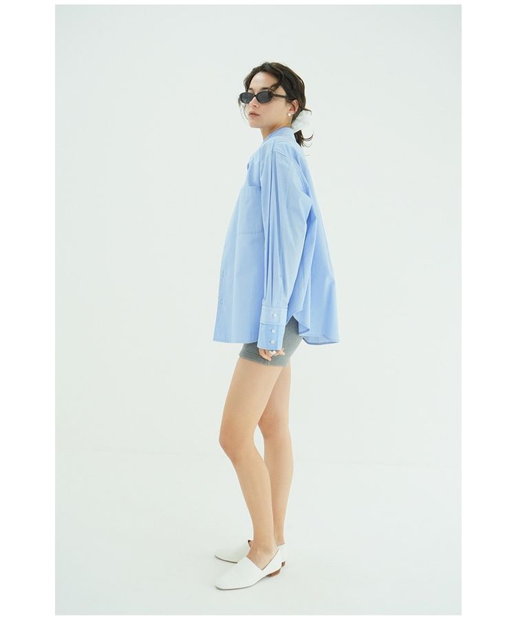 GARAGE OF GOOD CLOTHING「【CLANE】TWO TONE LAYERED SHIRTS」|シャツ・ブラウス|