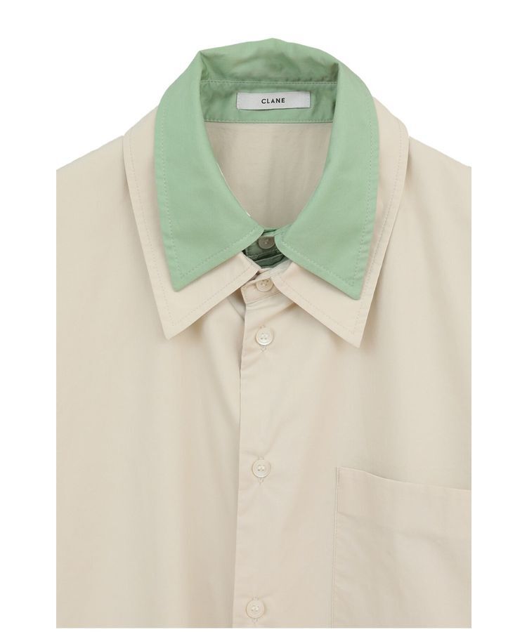 GARAGE OF GOOD CLOTHING「【CLANE】TWO TONE LAYERED SHIRTS」|シャツ・ブラウス|