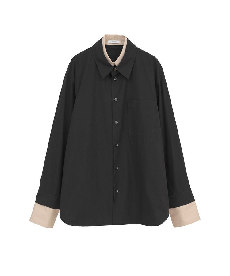 GARAGE OF GOOD CLOTHING「【CLANE】TWO TONE LAYERED SHIRTS」|シャツ・ブラウス|